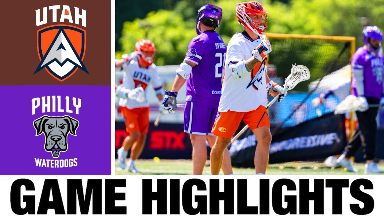 Utah Archers vs Philadelphia Waterdogs Highlights | 2024 Premier Lacrosse League | PLL Highlights