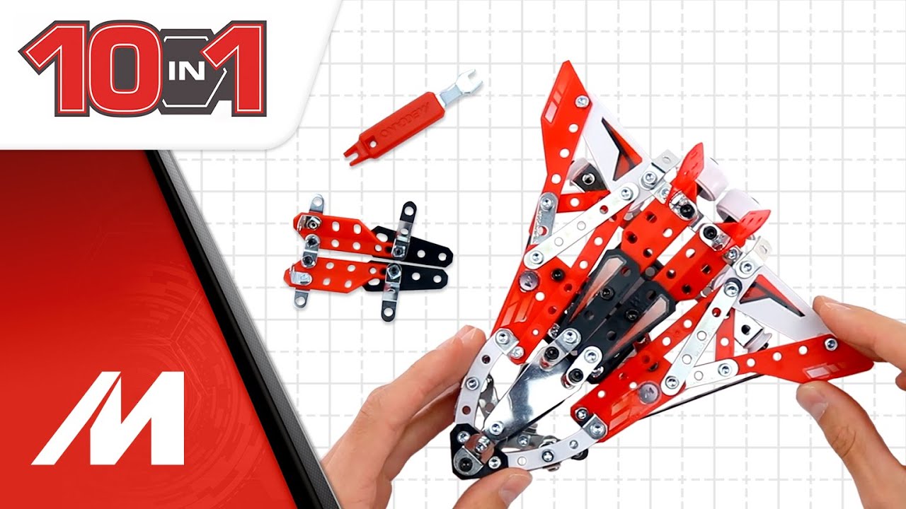 Meccano/Erector 10-in-1 Racing Vehicles - Build 1