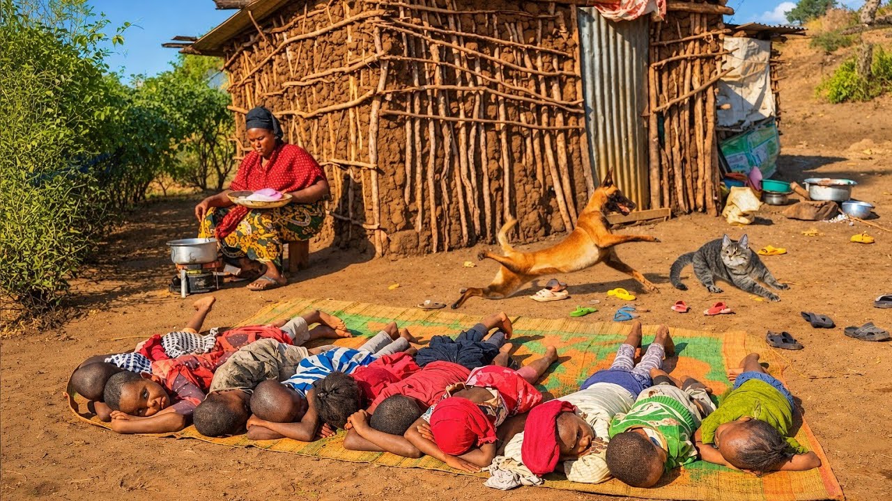 Surviving the Coldest Winter in African's Mountains | A Village Family's Story (Full Movie)
