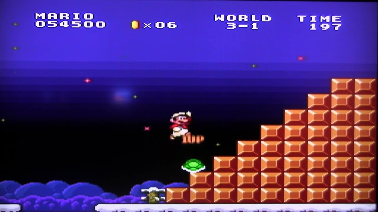 スーパーマリオブラザーズ（3－1）無限1UP