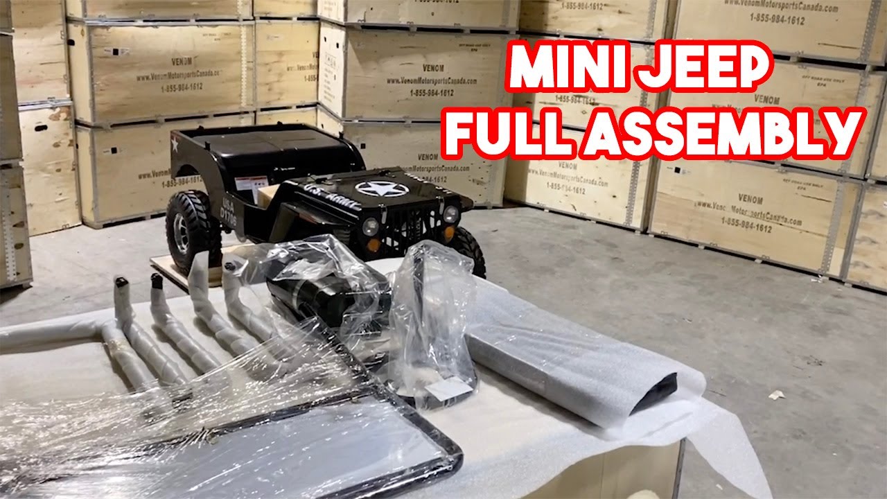 FULL ASSEMBLY: Venom Motorsports Mini Jeep 125cc