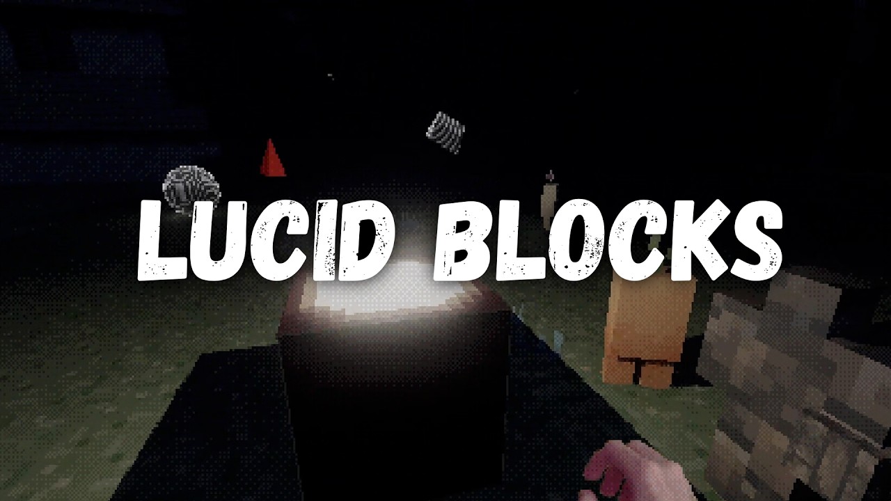 Мой Майнкрафт выглядит странно (опять...) - lucid blocks