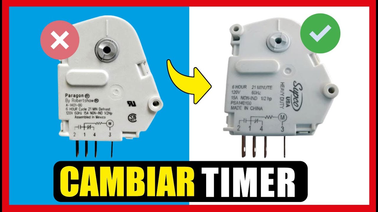 ¿COMO CAMBIAR EL TIMER DEL REFRIGERADOR?
