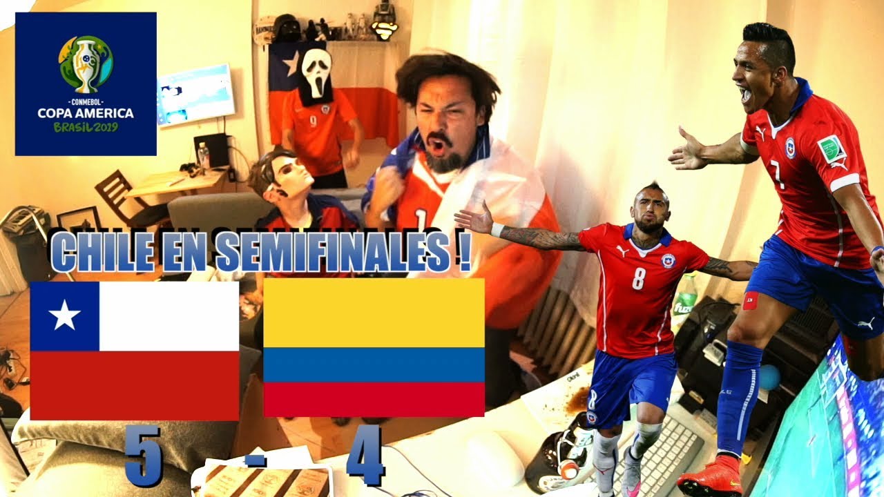 🔴 CHILE 5 - COLOMBIA 4 - REACCION DESDE ALEMANIA / Copa America 2019