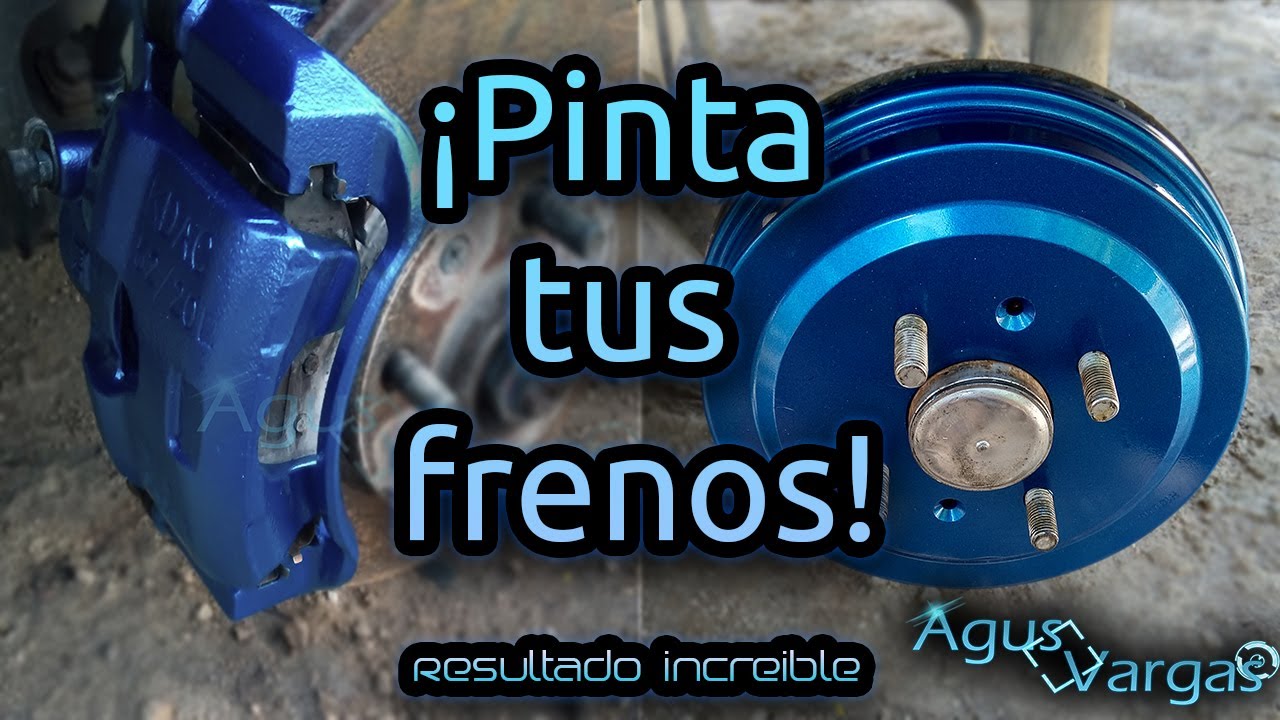 DESARMAR Y PINTAR CALIPERS Y TAMBORES DE FRENOS | Agus Vargas