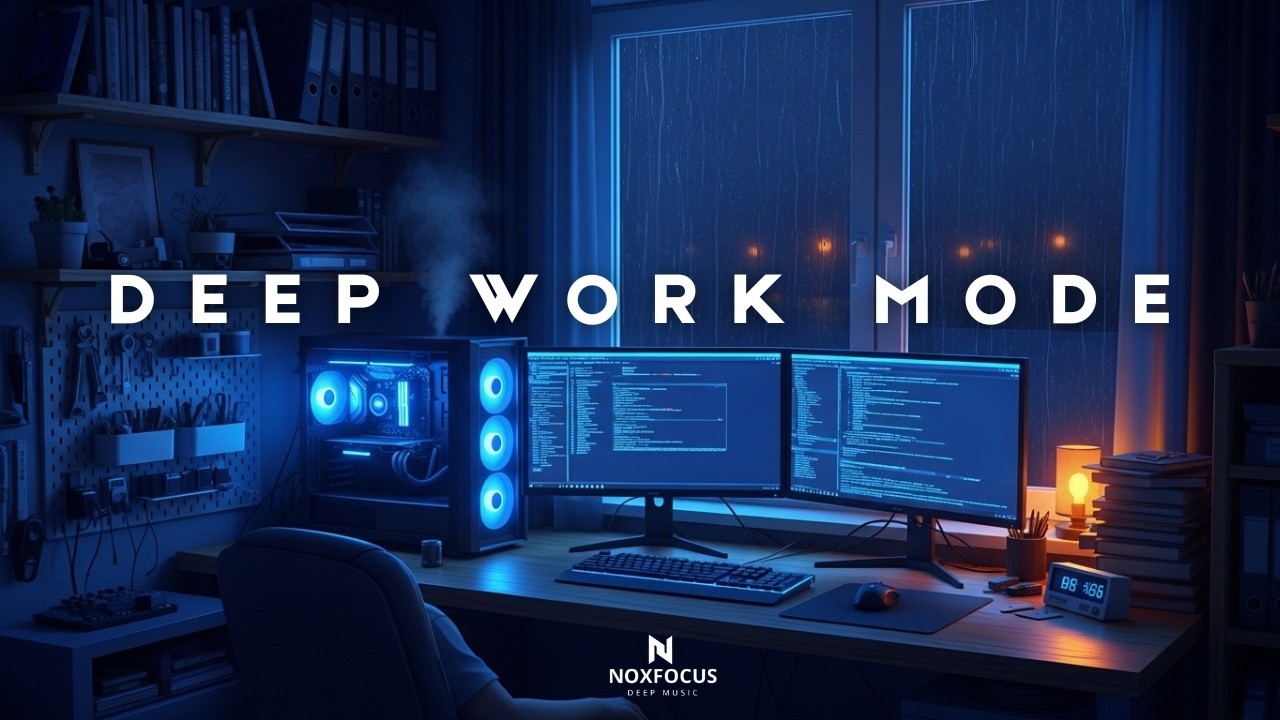 Deep Work Mode Music for Coding & Late Night Study