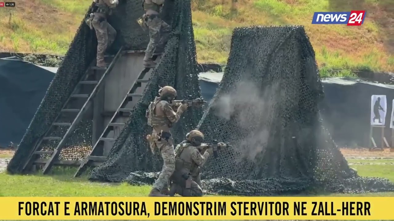 ‘Demonstrim stërvitor në Zall-Herr’,  kryeministri Rama njihet me kapacitetet e ushtrisë