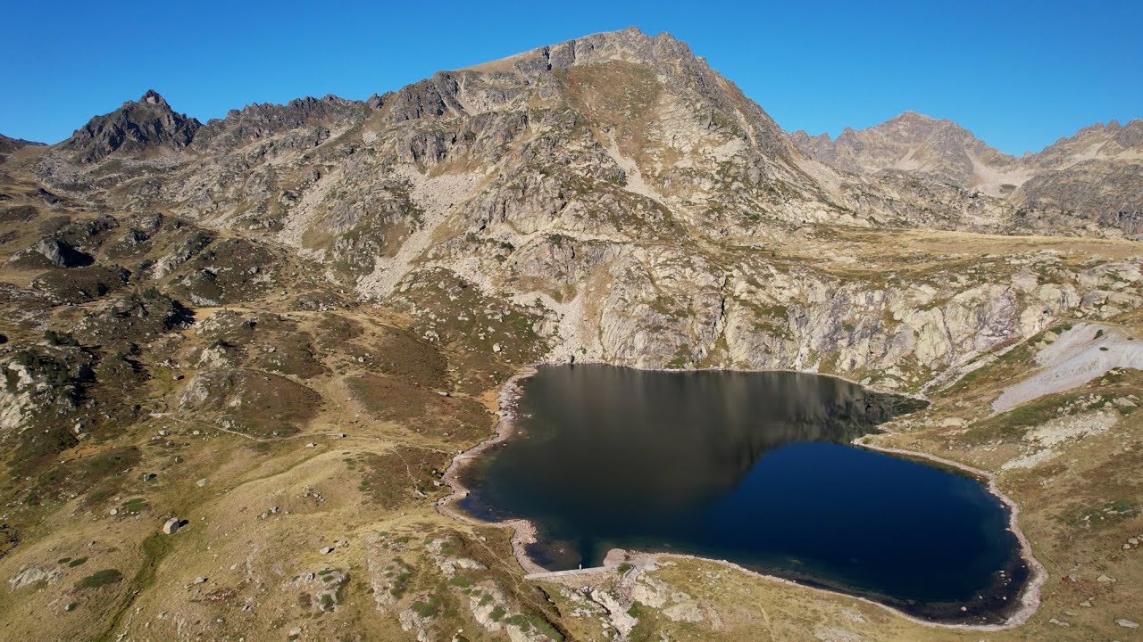 Etang de Pedoures et étang de Siscar