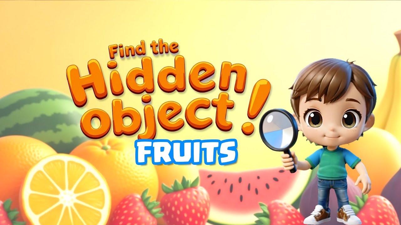 Discover the fruits/ Learning fruits/لعبة الفواكه/ الفواكه باللغة الإنجليزية.