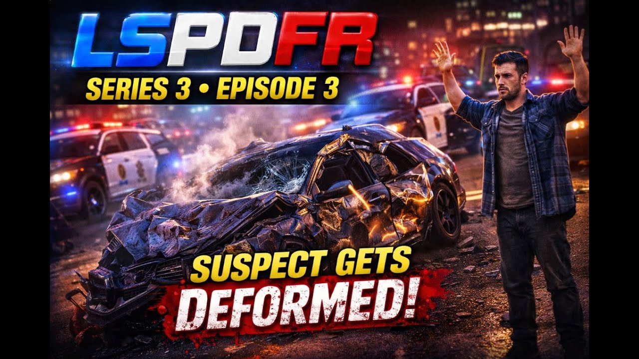 GTA 5 Play As A Cop | LSPDFR Series 3 Episode 3 (Ep 58) | Suspect Gets Destroyed