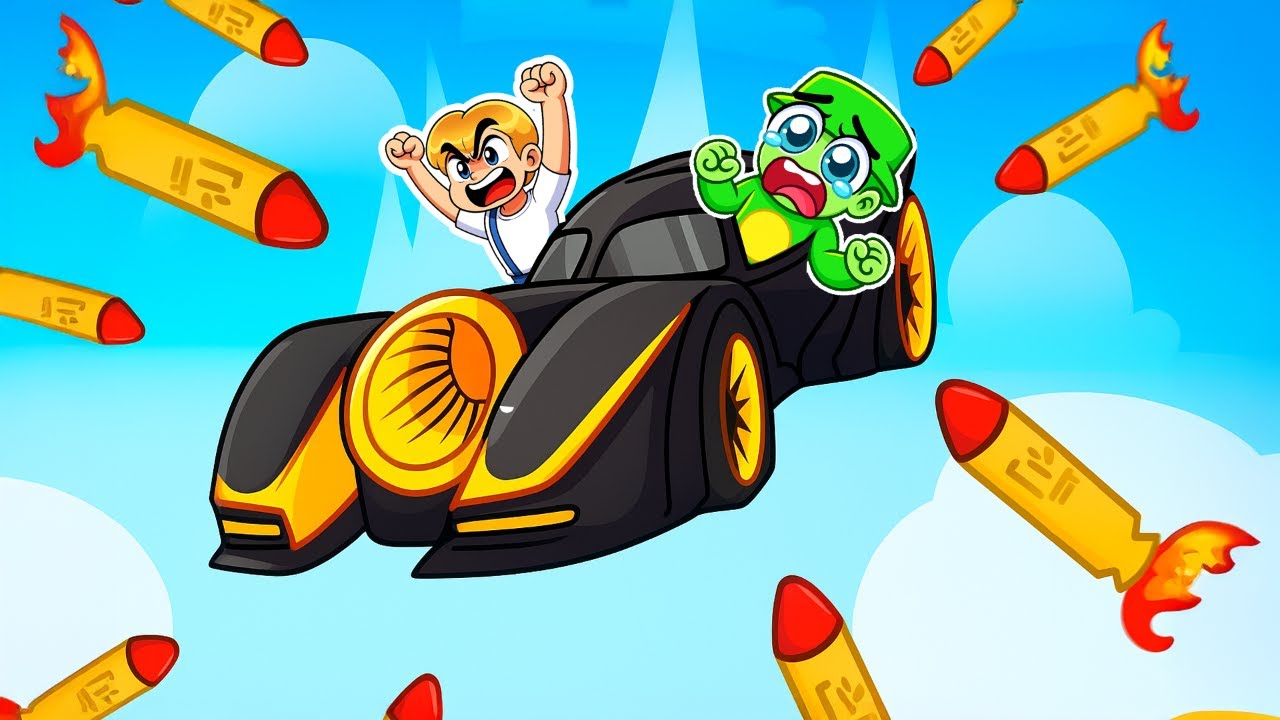 1 000 RPG vs la BATMOBILE VOLANTE dans GTA 5...