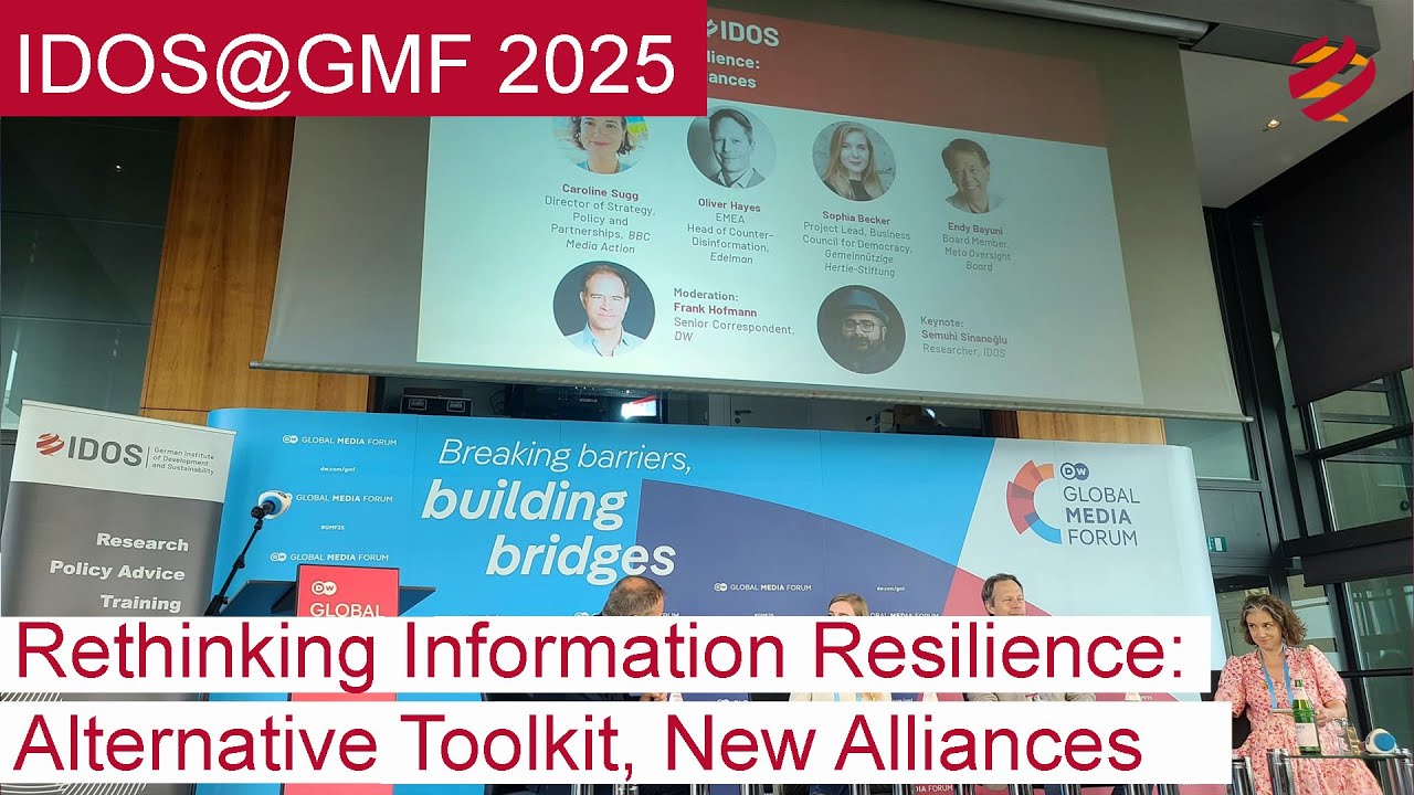 Rethinking Information Resilience: Alternative Toolkit, New Alliances  | IDOS at gthe GMF 2025