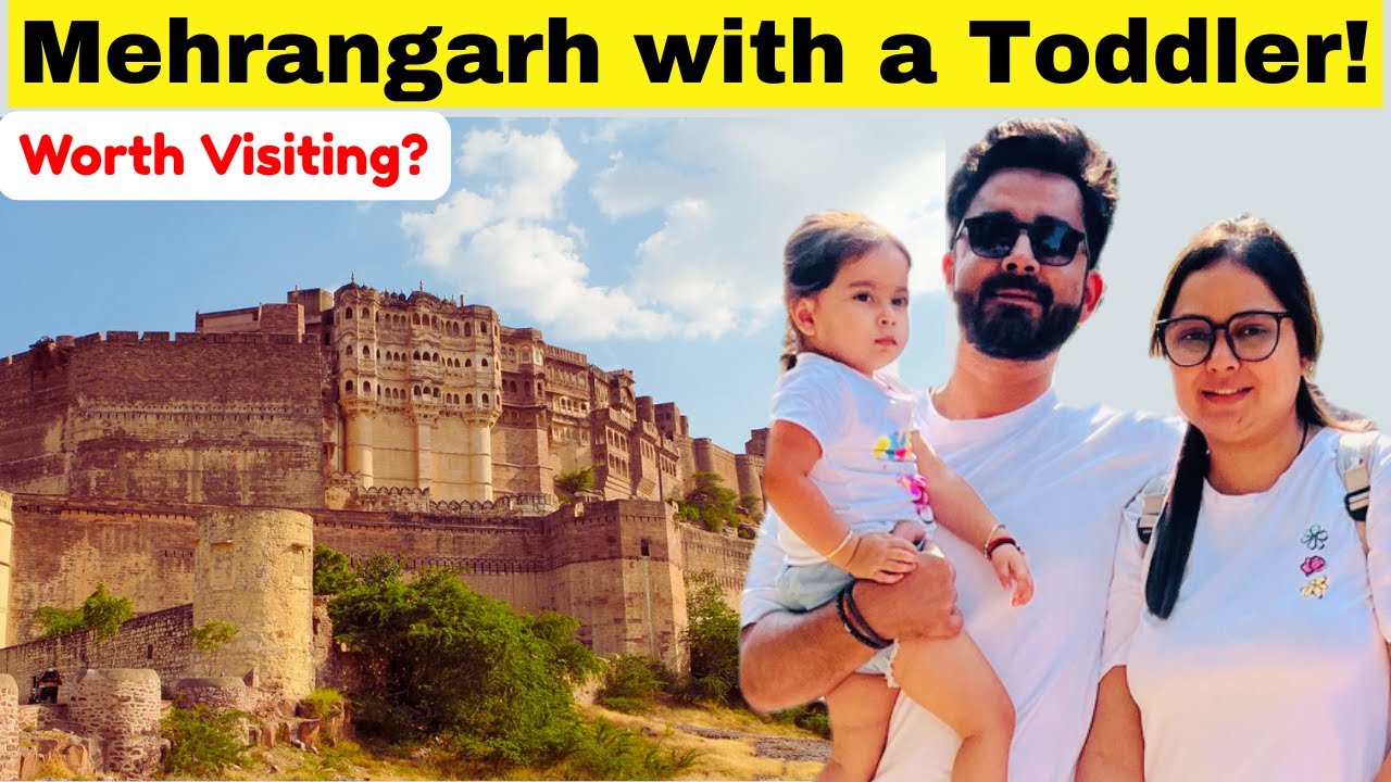 Halat hui kharab itni bheed mein! Mehrangarh Fort Jodhpur Family Trip With Toddler | Rajasthan Vlog