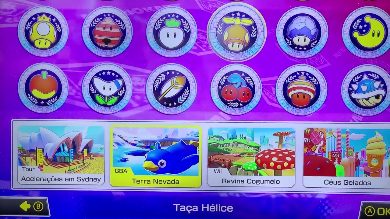 Mario kart deluxe 8, corrida VS, Mario tani qui