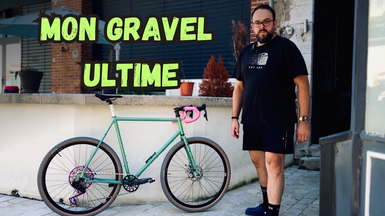 Mon GRAVEL ULTIME 🥑 MULLET SRAM AXS, GARBARUK et autres tuning 🪩