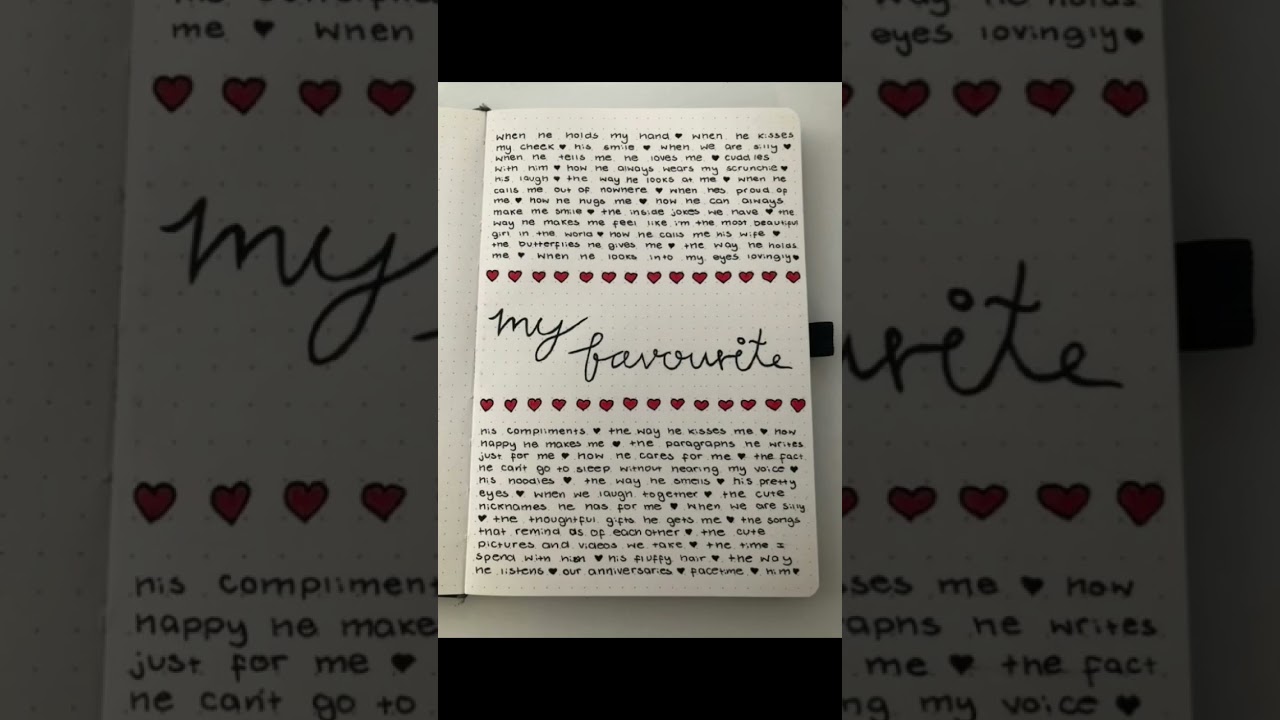 Carnet pour son copain 💞 ( images de pinterest ✨ )
