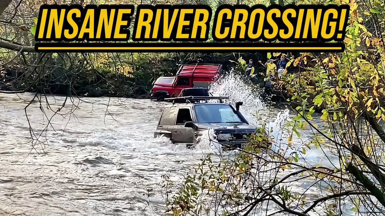 Wild River Crossings! This was DANGEROUS! #offroad #automobile #challenge