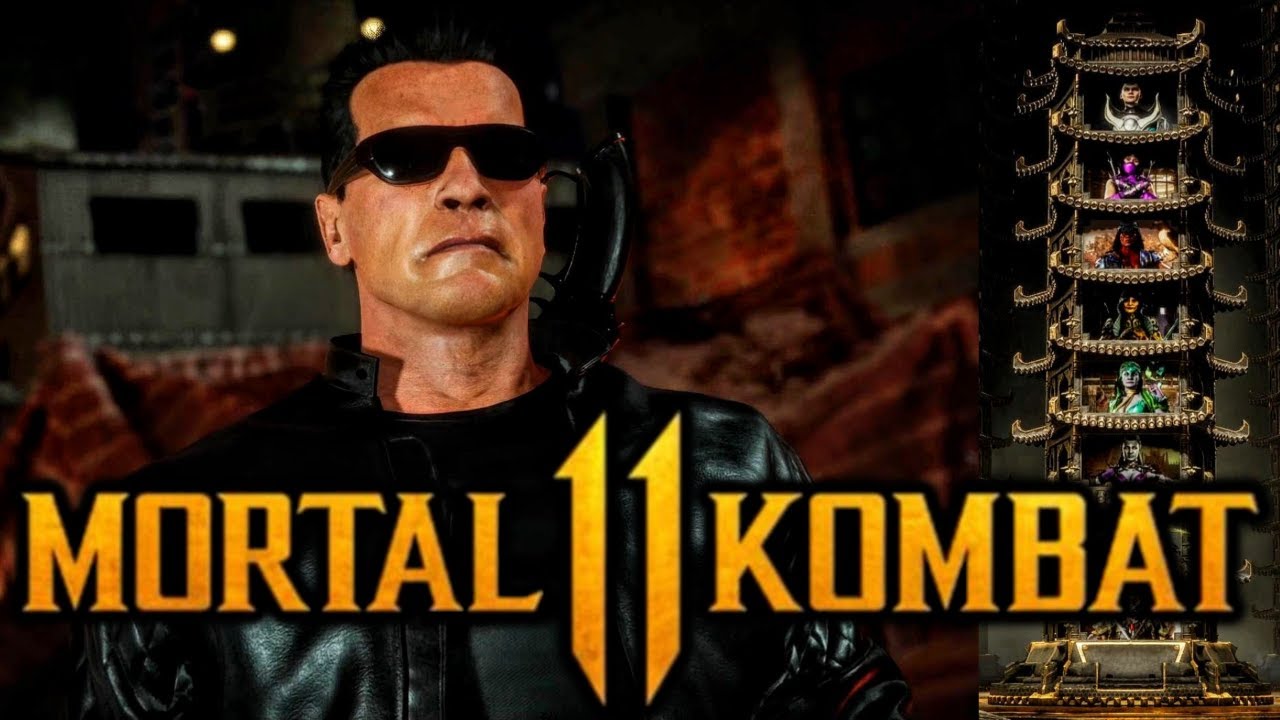 MK11 *TERMINATOR 2* KLASSIC TOWER GAMEPLAY!! (EXCLUSIVE SKIN MOD BY SHAAR) 1080p 60 FPS