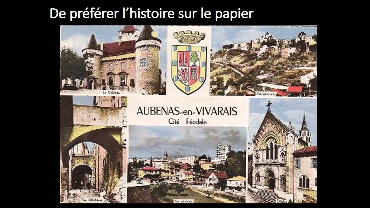 Barbara DESCHAMPS UNE LETTRE DE TOI  (extrait du spectacle J'ai rencontré un pays: l'Ardèche
