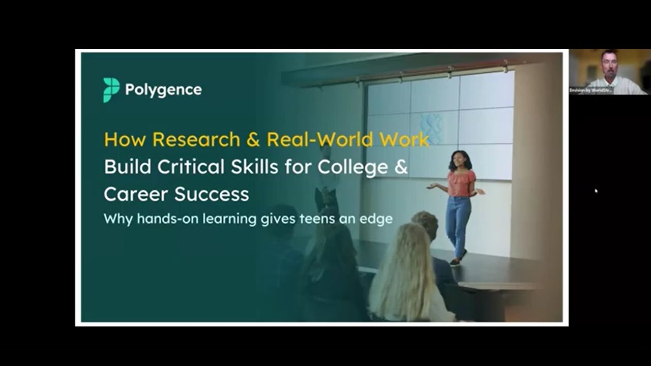 How Research and Work Experience Build Critical Skills Webinar