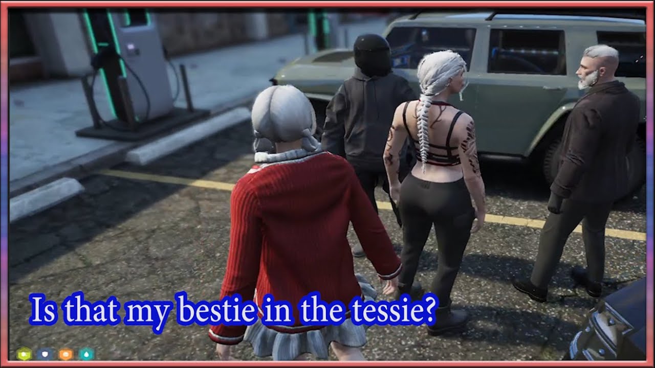 January meets Harry Brown for the first time (Raymond, Harry, January POV) - GTA V RP NoPixel 4.0