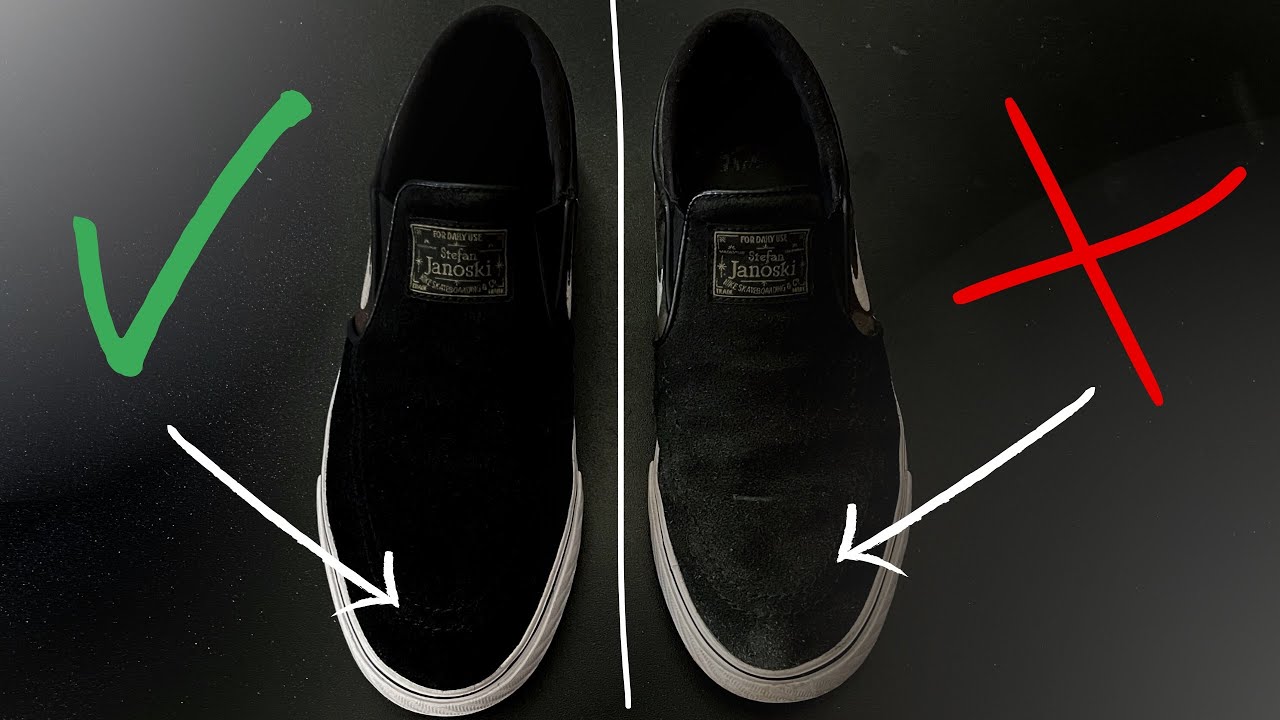 🧼 Como LIMPIAR zapatillas de GAMUZA NEGRA