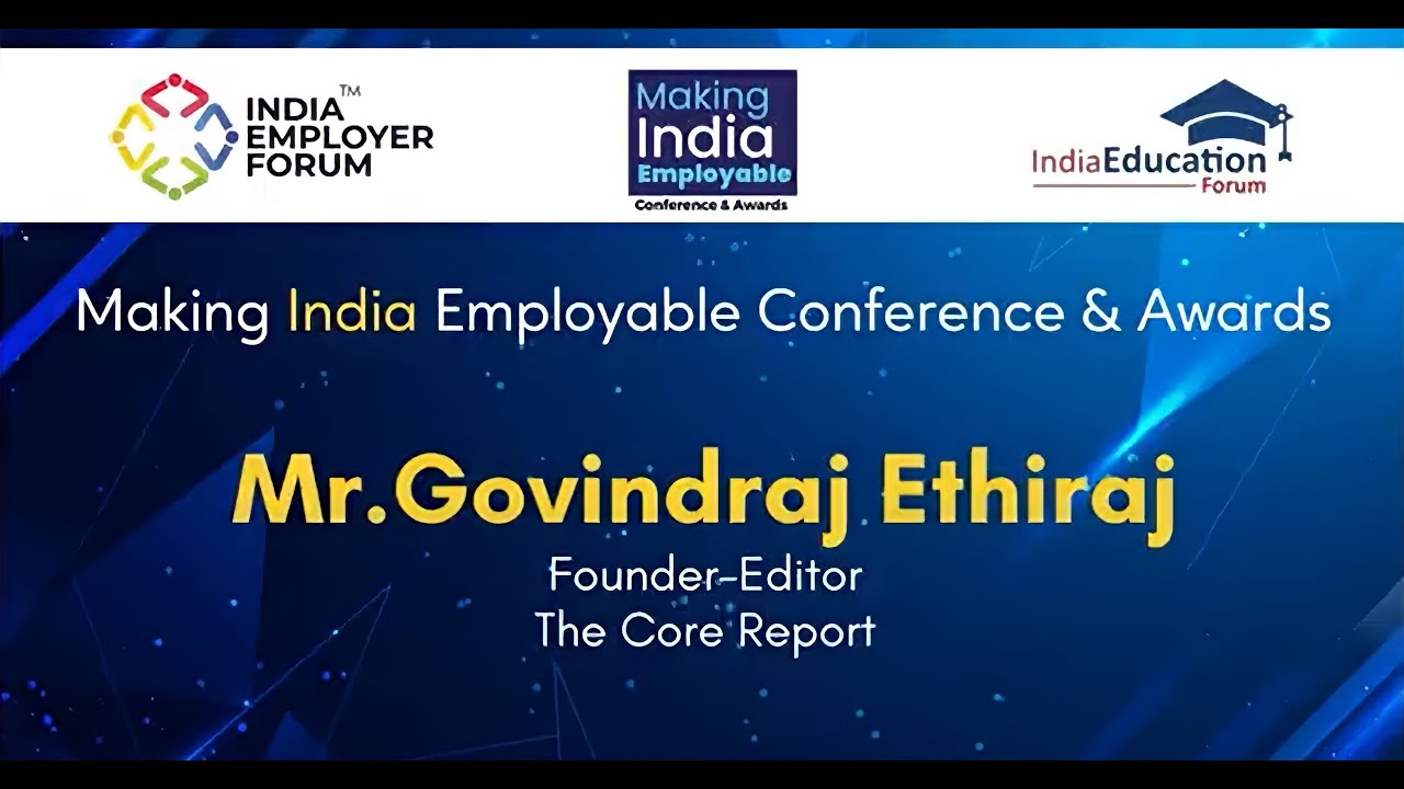 Insights from Mr. Govindraj Ethiraj: A Reflection on Making India Employable