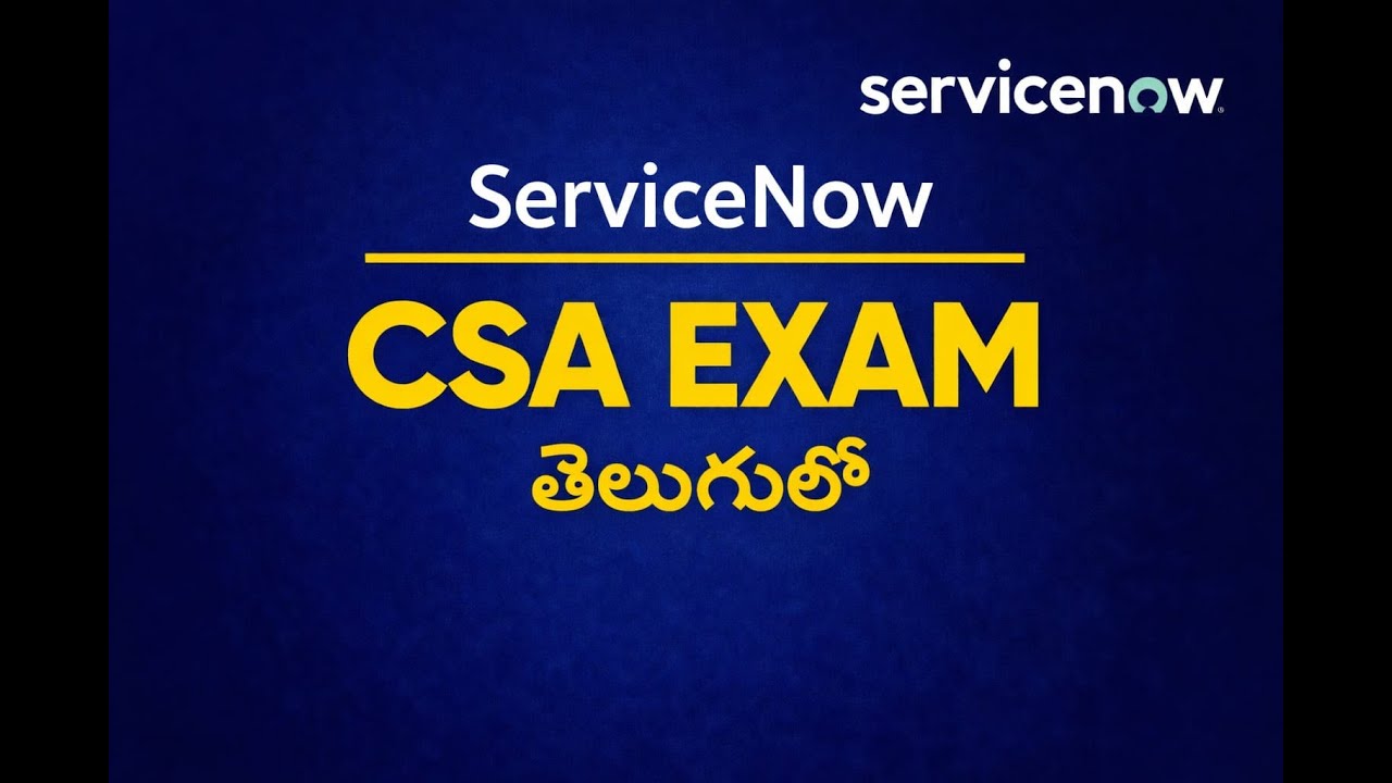 ServiceNow CSA Exam Part 2 | Tricky Questions Explained in Telugu | PDI Demo