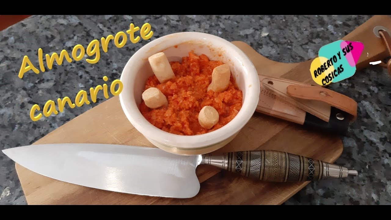 Receta fácil: Almogrote canario