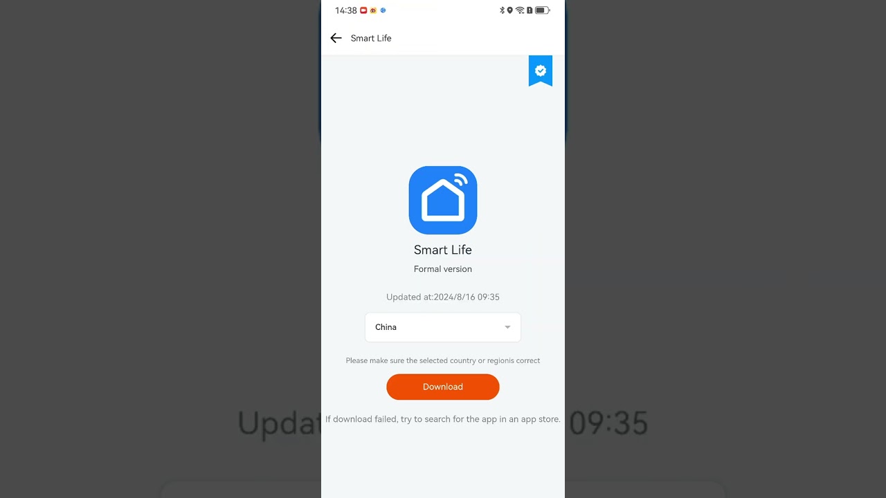 Download smart life app