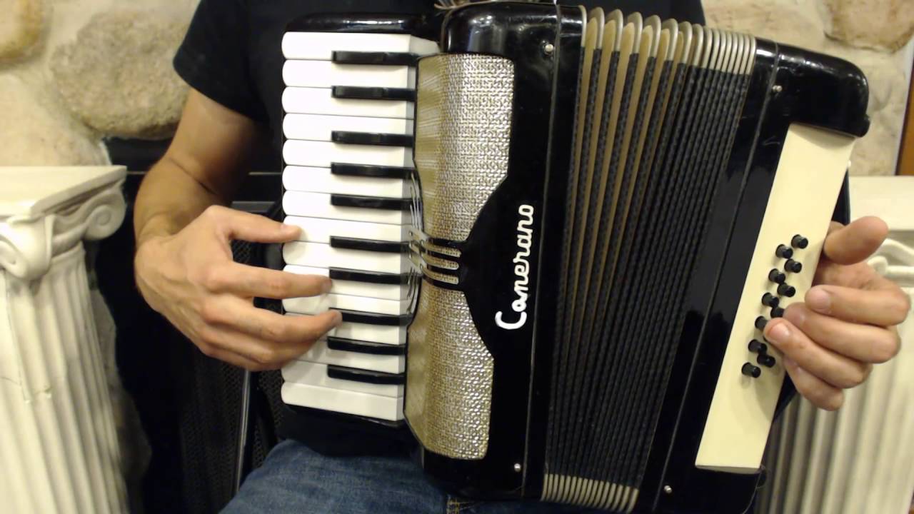 How to Play a 12 Bass Accordion - Lesson 12 - Harmonizing a Melody in C Major - Twinkle Little Star