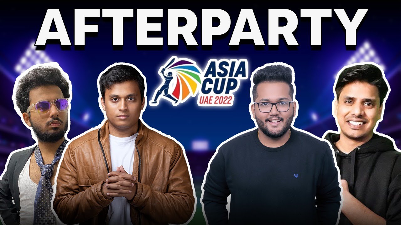 INDIA vs SRI LANKA (Asia Cup Super 4) AFTERPARTY ft. Mechanical Pandey, Beaststats & Neetish Mendis