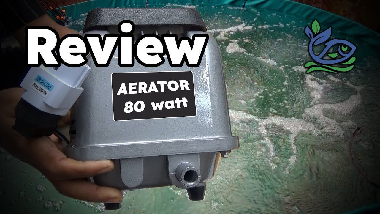 Pompa Udara 80 Watt untuk Aerator Kolam Ikan Semburan Kencang Suara Halus Cocok #Bioflok