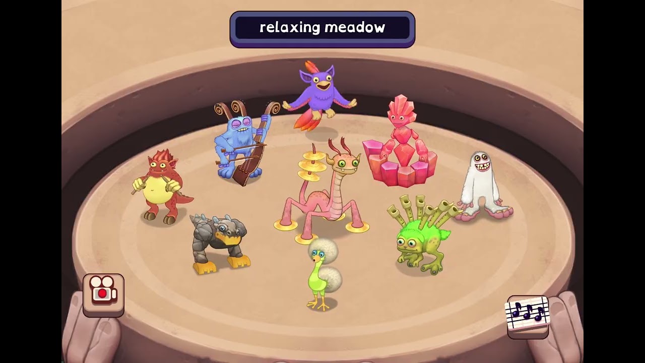 Relaxing meadow wave 2