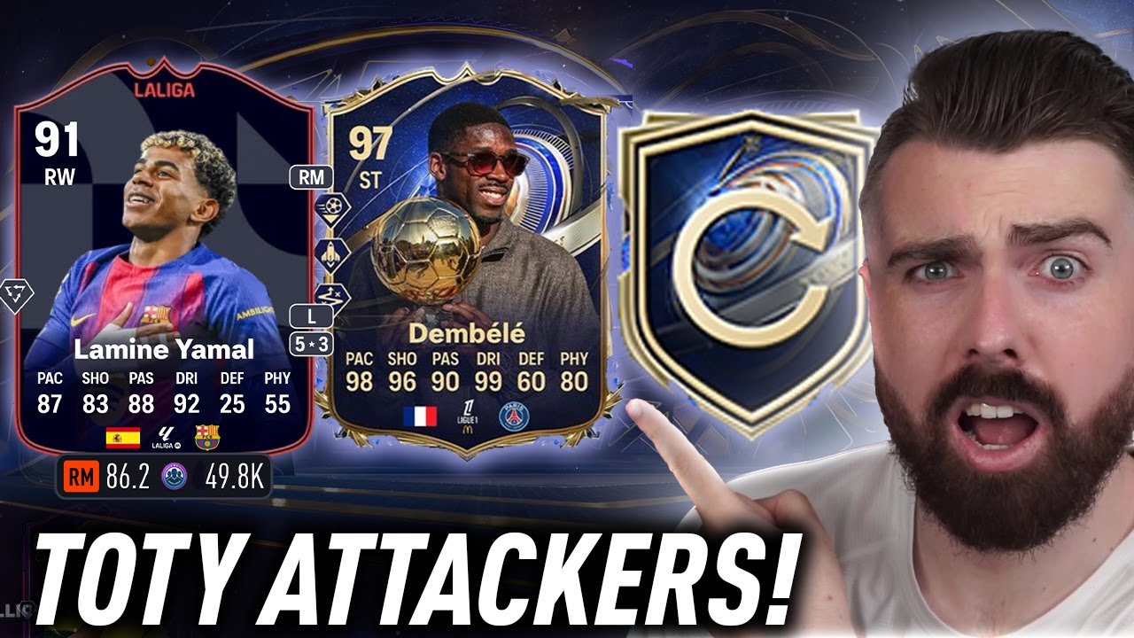 Огромный баг с SBC на 50 000 очков для Ямала - Атакующие TOTY уже здесь - Подробности TOTY HM EVO