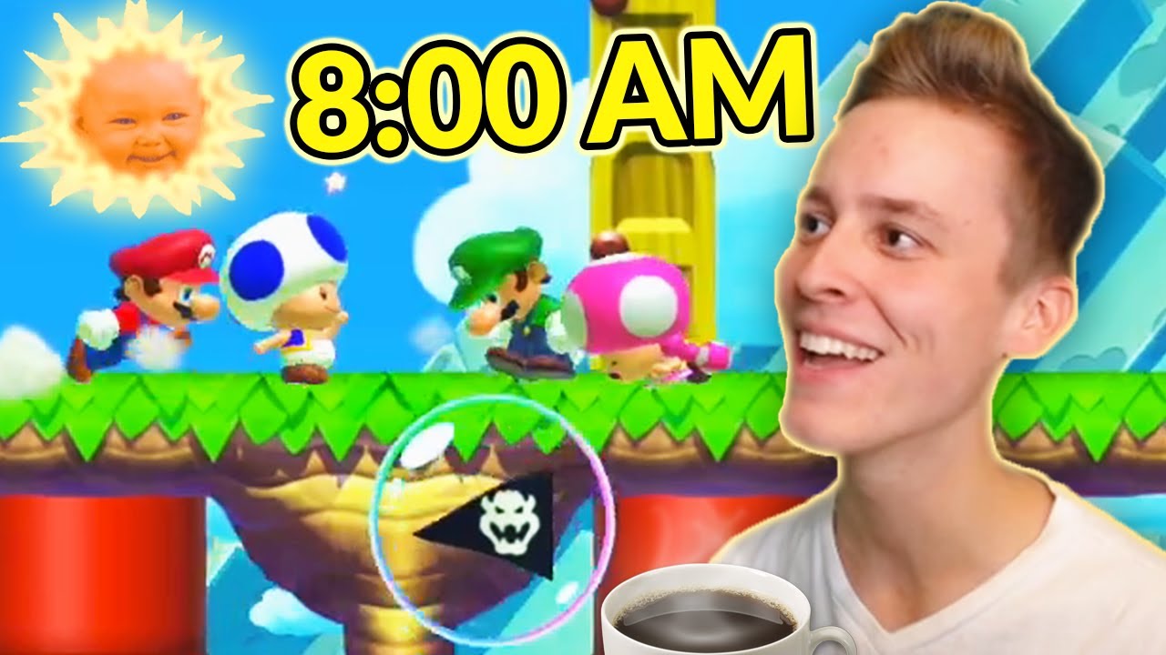 You Won't Believe That I Played Mario Maker 2 Multiplayer... in the MORNING!?!