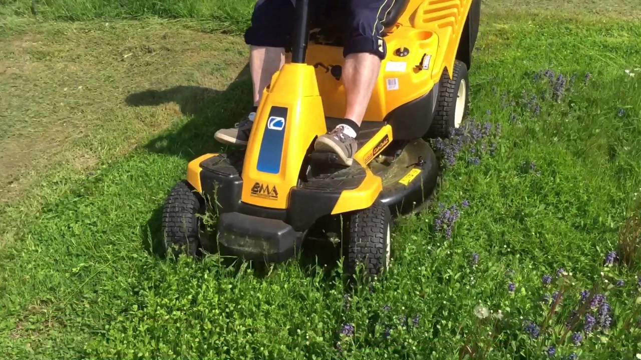 CUB CADET CC 114 TA - Trattorino minirider 3 in 1 raccolta, mulching, scarico laterale