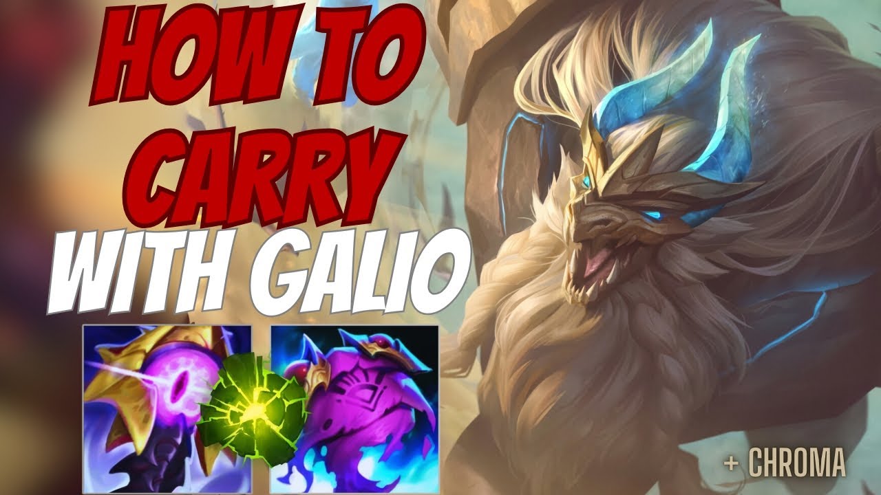 ROAMING = FREE LP! | HOW TO CARRY WITH GALIO | League of Legends