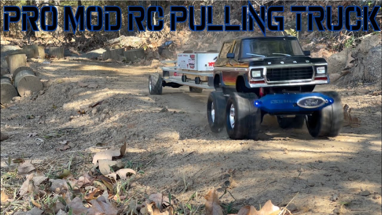Building a PRO MOD 4x4 RC Pulling Truck