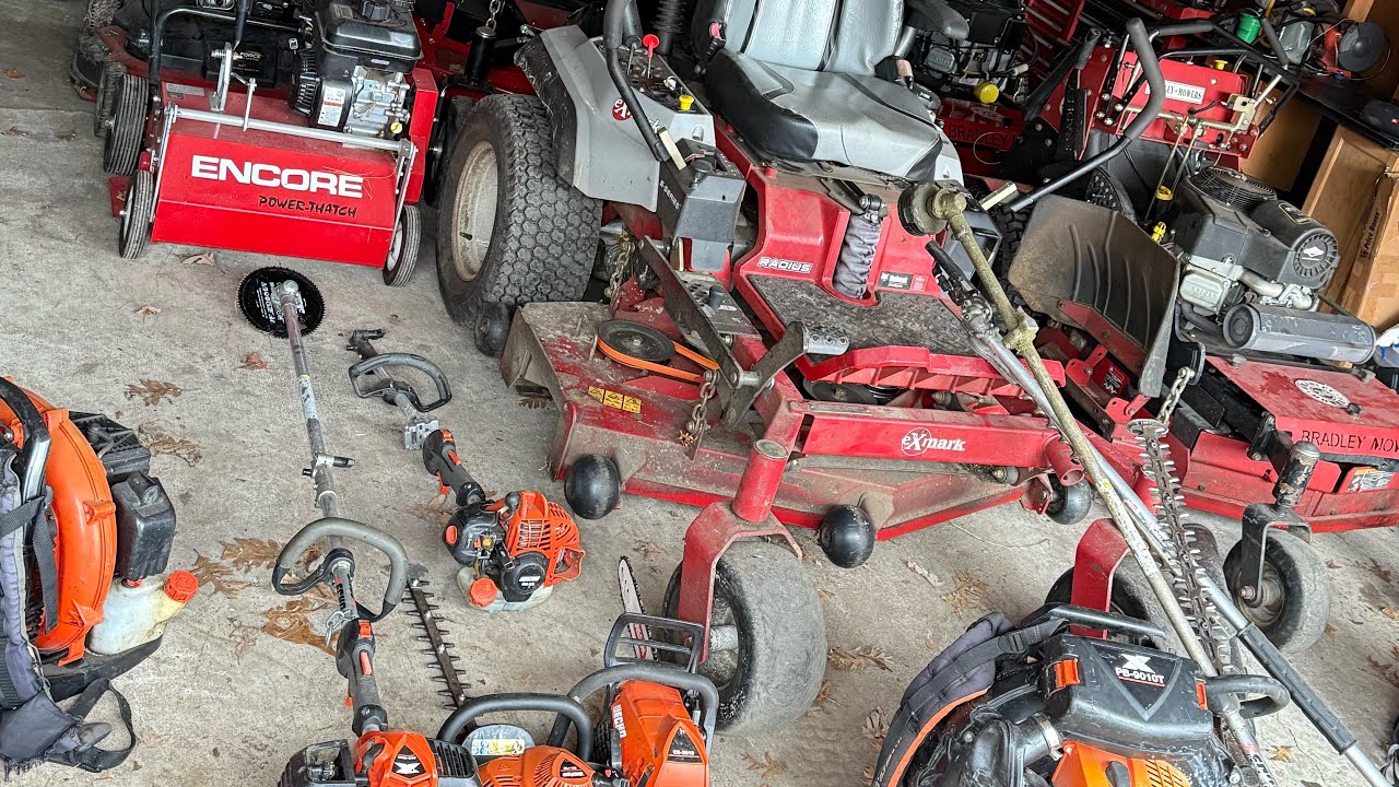 My 2026 lawn care setup tour!!