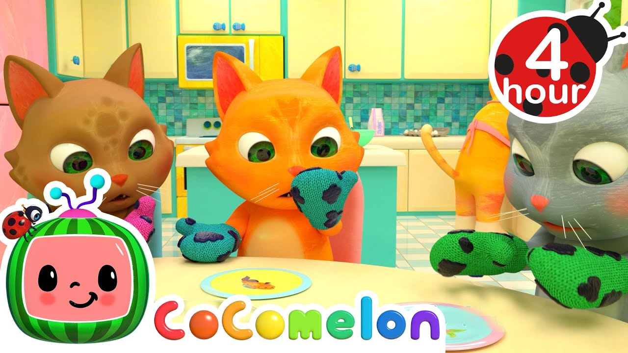 The Story of The Three Little Kittens + More | Cocomelon - Nursery Rhymes | Fun Cartoons For Kids