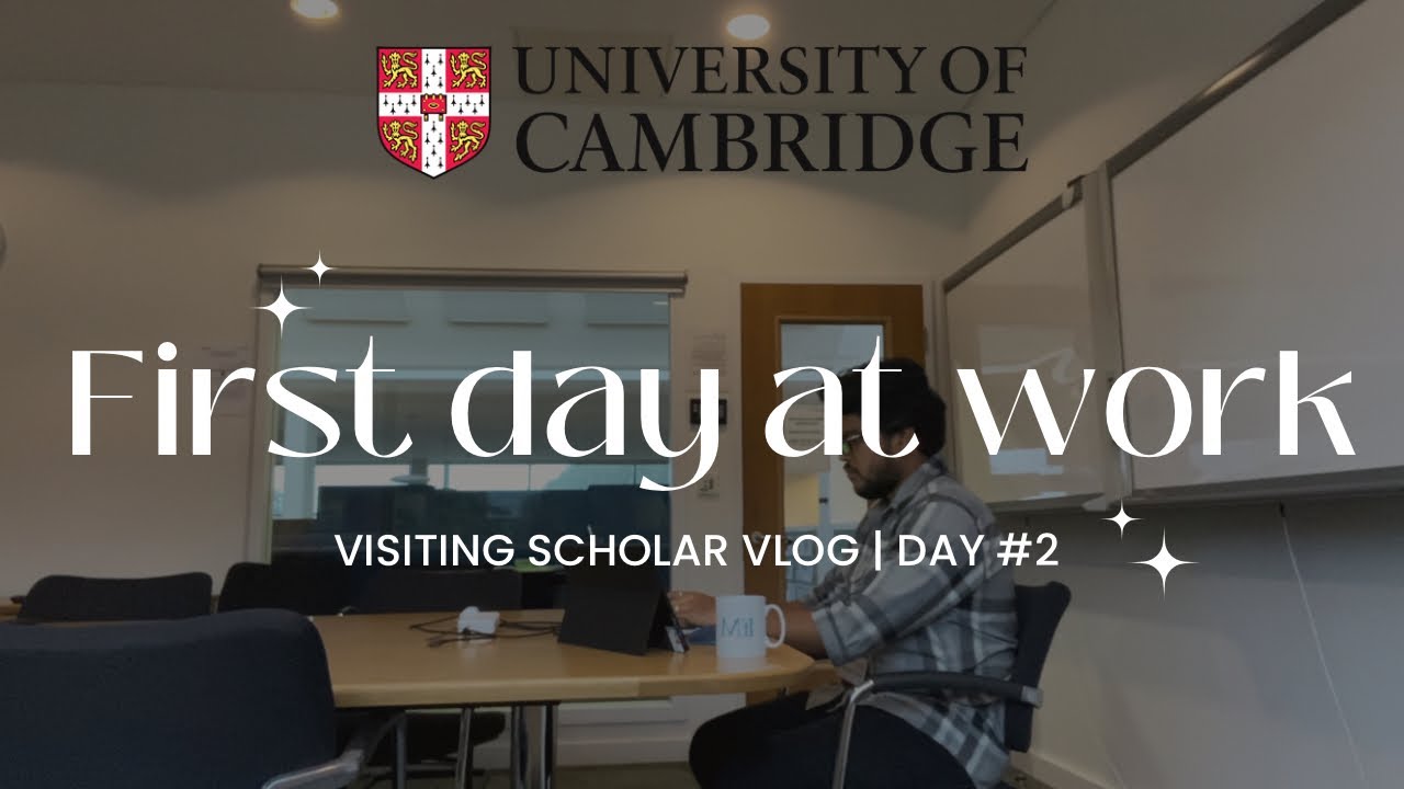 A DAY IN THE LIFE | Manufacturing Engineering | UNIVERSITY of CAMBRIDGE | Vlog #2