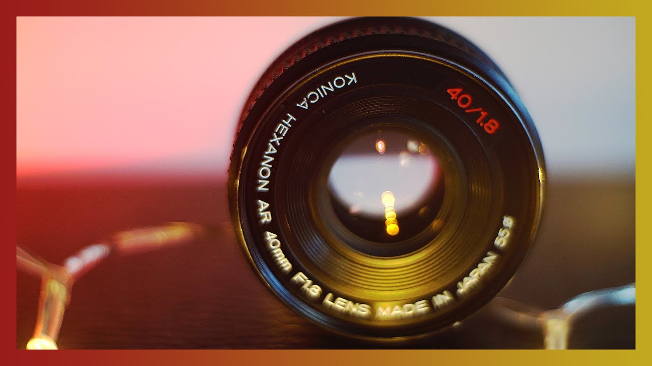 Konica Hexanon AR 40mm f1.8 - Cheap and compact cinematic lens - Lens review and test