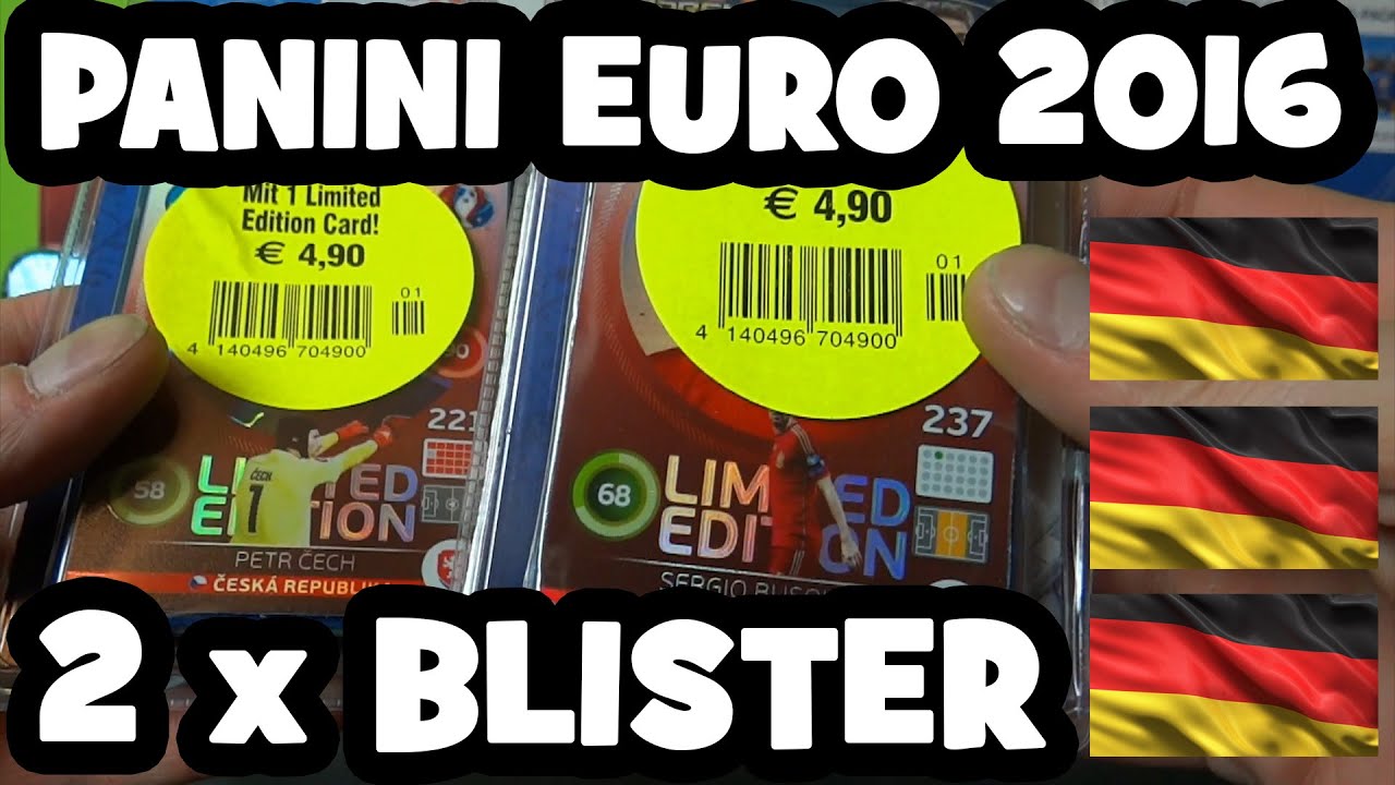 BLISTRY NIEMIECKIE !!!!!! PANINI EURO 2016!!!!! MEGA KARTY!!!!