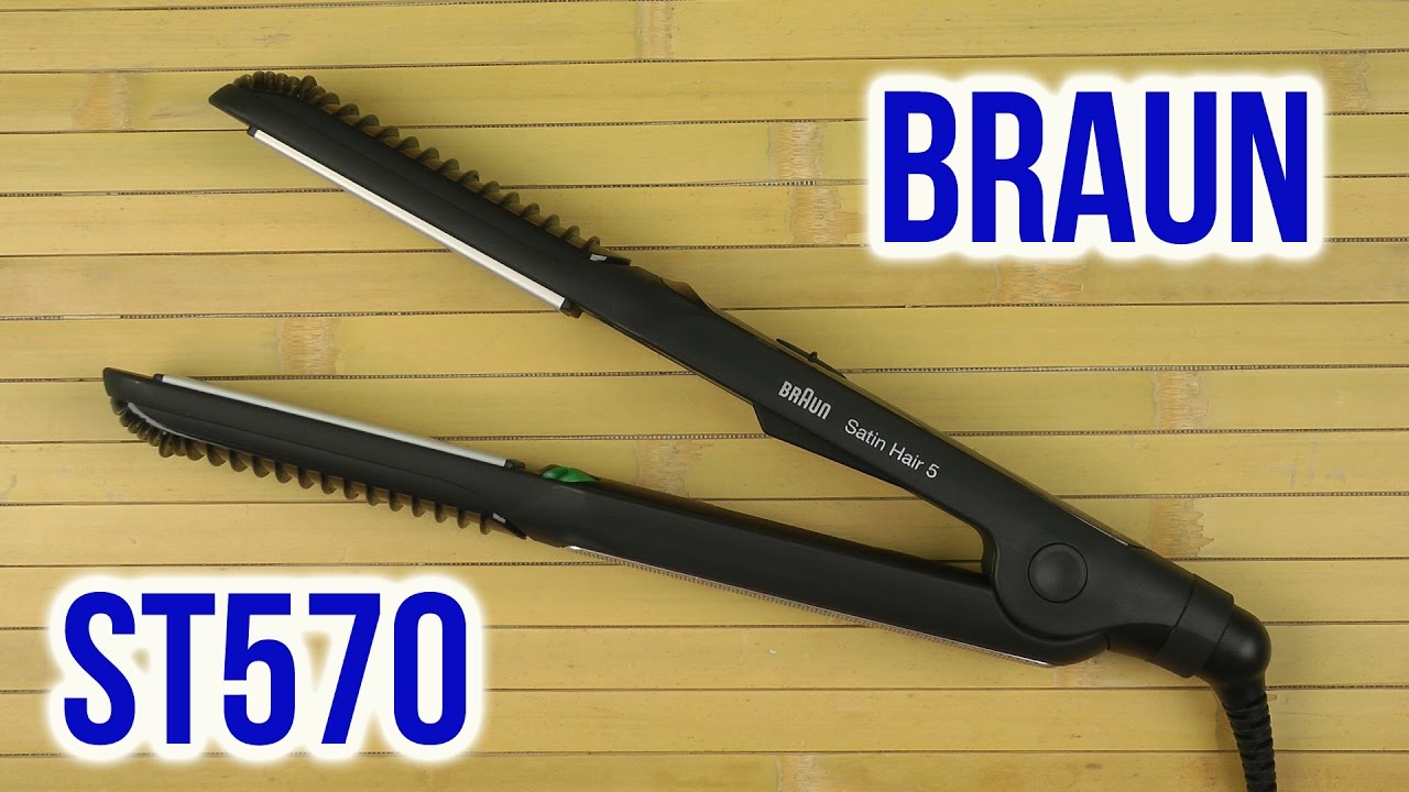 Распаковка BRAUN Satin Hair 5 ST570