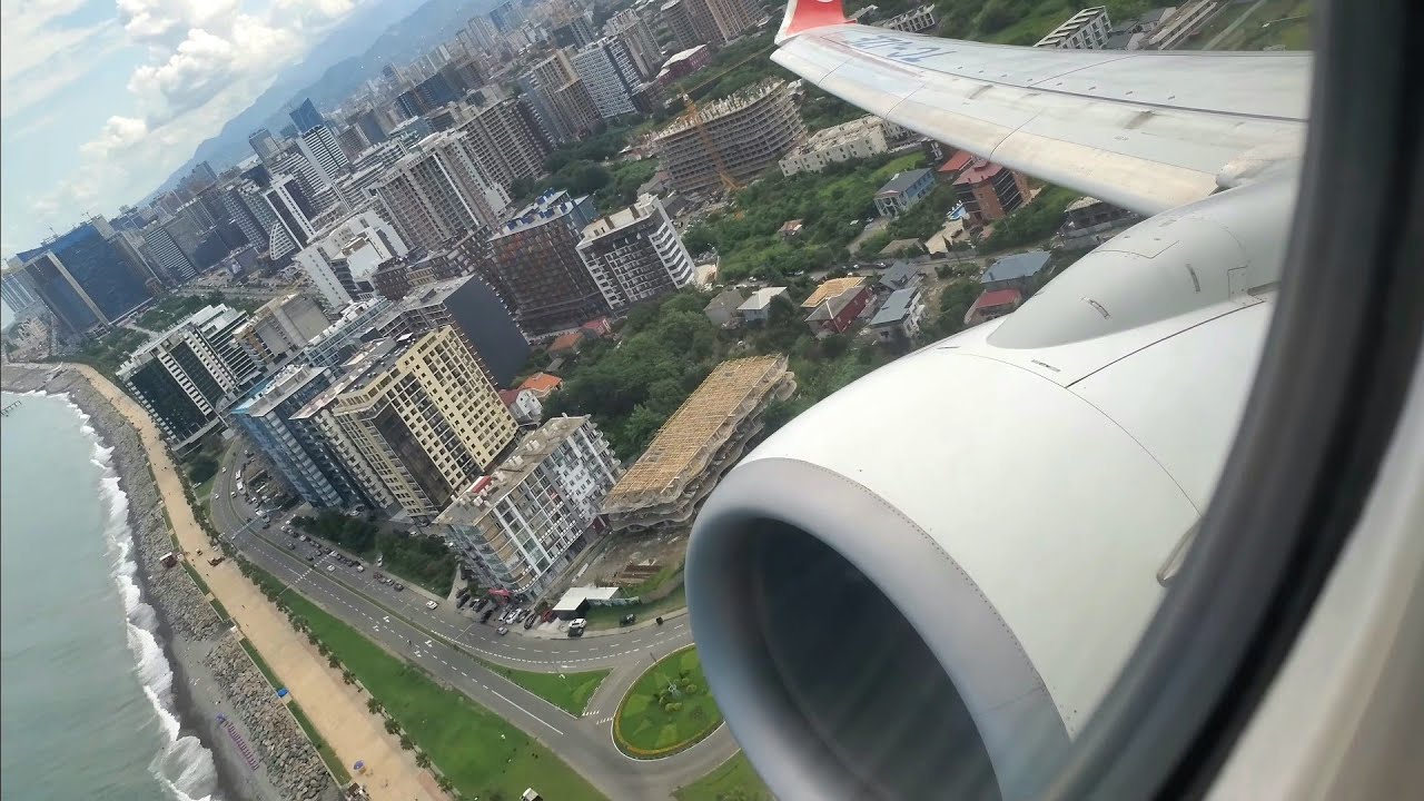 Taxi & Takeoff from Batumi Int'l Airport | 737-800