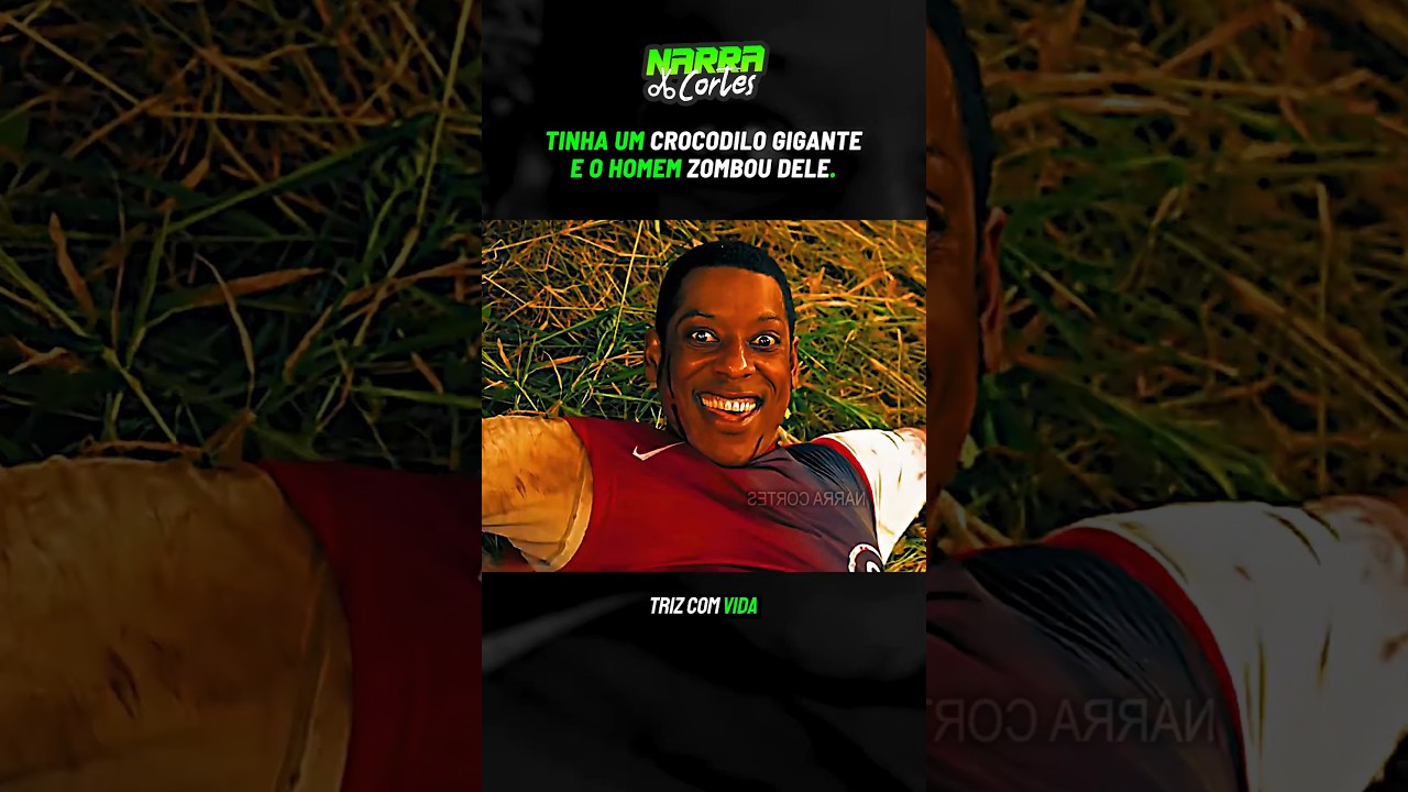 TINHA UM CROCODILO ATR&Aacute;S DELE. #narra&ccedil;&atilde;o #filme #recapfilme #filmes #recapfilmes #series