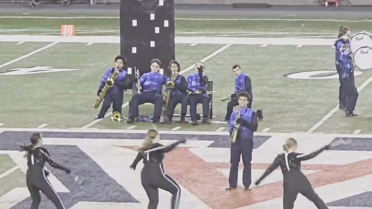 Higley Marching Knights “From Dusk to Dawn” U of A Band Day Wide View