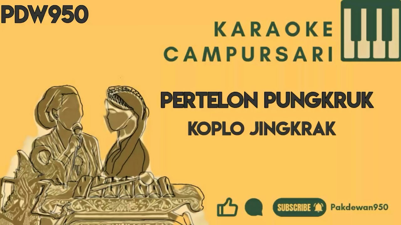 PERTELON PUNGKRUK CAMPURSARI || KARAOKE COVER YAMAHA PSR