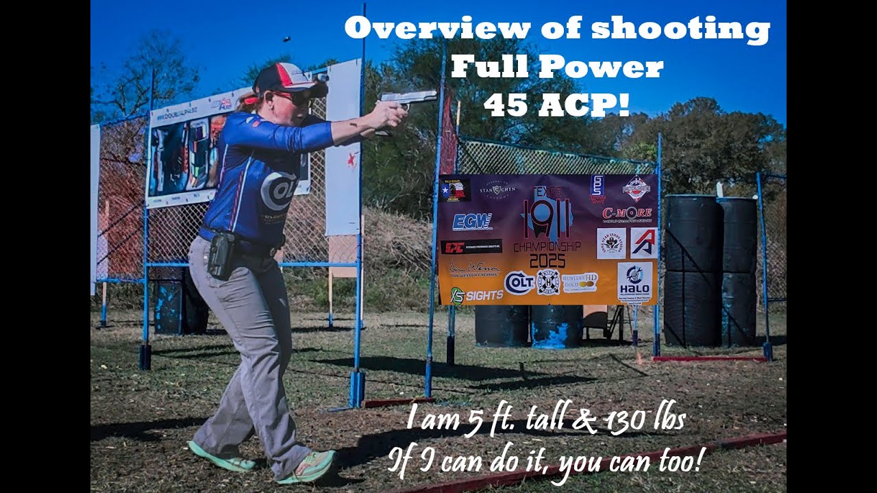 Small Frame, Big Recoil: How I Mastered the 45ACP